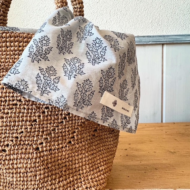 maison de soil メゾンドソイル  RAFFIA BAG