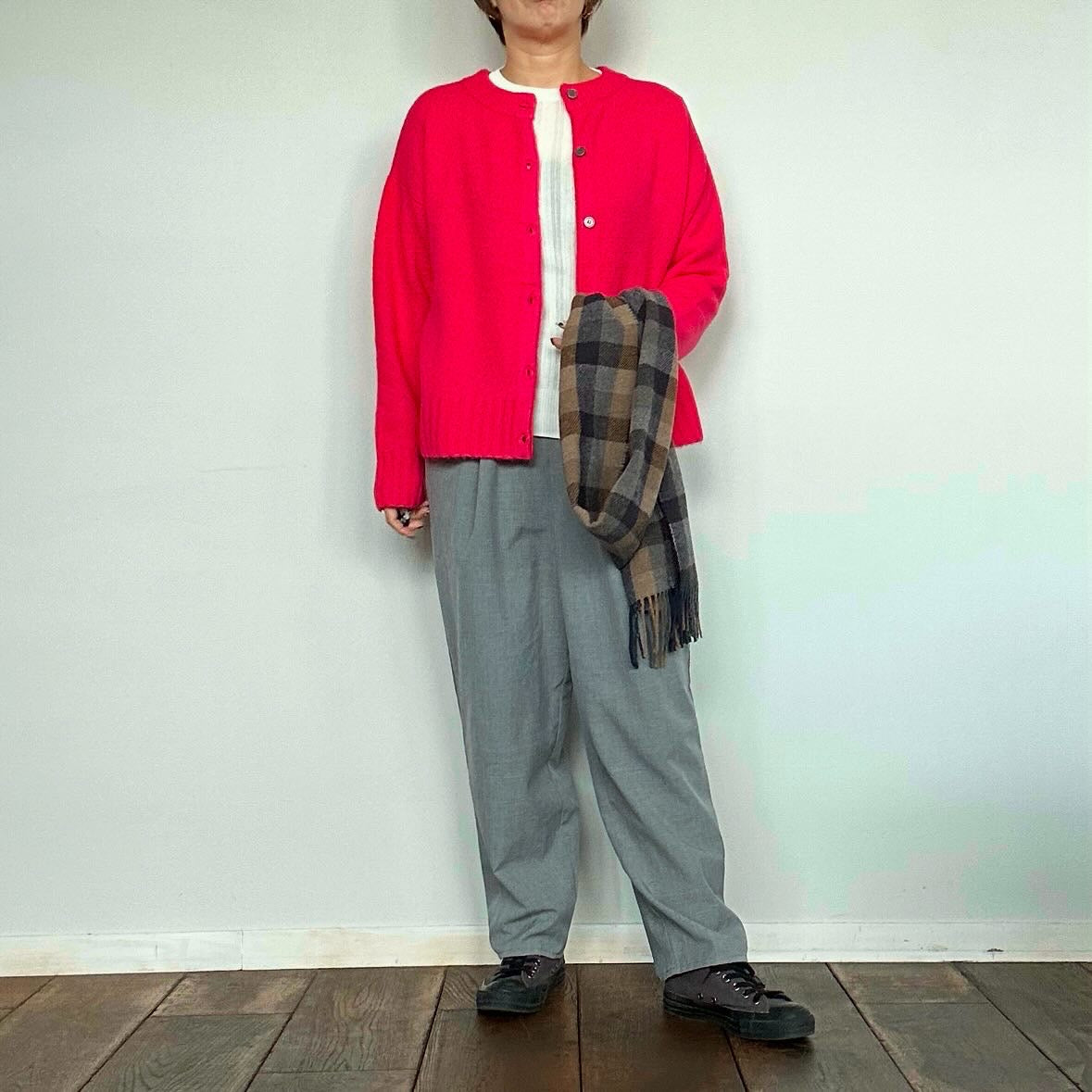 mao made ヤクフィール2WAYプルオーバー 451119