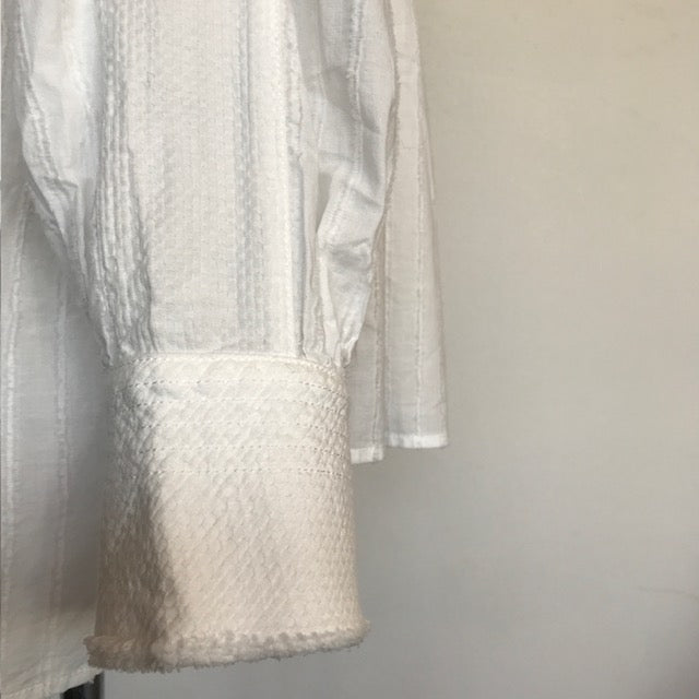 ESTROISLOSE ストライプカットジャガードシャツ EB24414