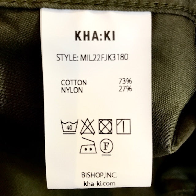 KHA:KI NEW TYPE-65 COAT