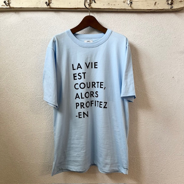 ARMENアーメン コットンジャージークルーネックオーバーサイズプリントTシャツ NFA1802P44
