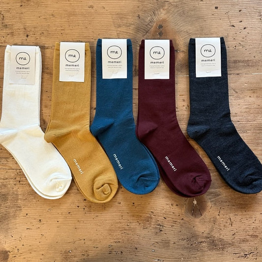 memeri メリノウールソックス  ME0104