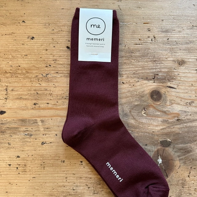 memeri メリノウールソックス  ME0104