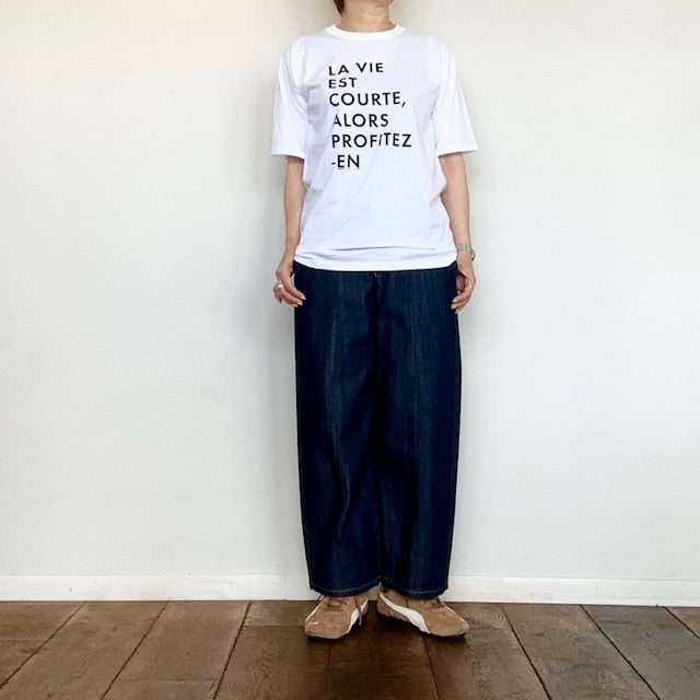 ARMENアーメン コットンジャージークルーネックオーバーサイズプリントTシャツ NFA1802P44