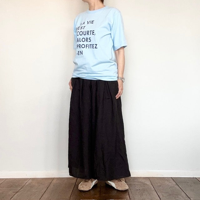 ARMENアーメン コットンジャージークルーネックオーバーサイズプリントTシャツ NFA1802P44