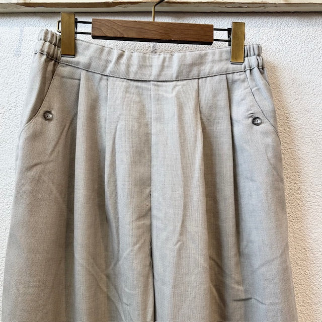 doux bleu T/R ワイドタックパンツ 2525-047