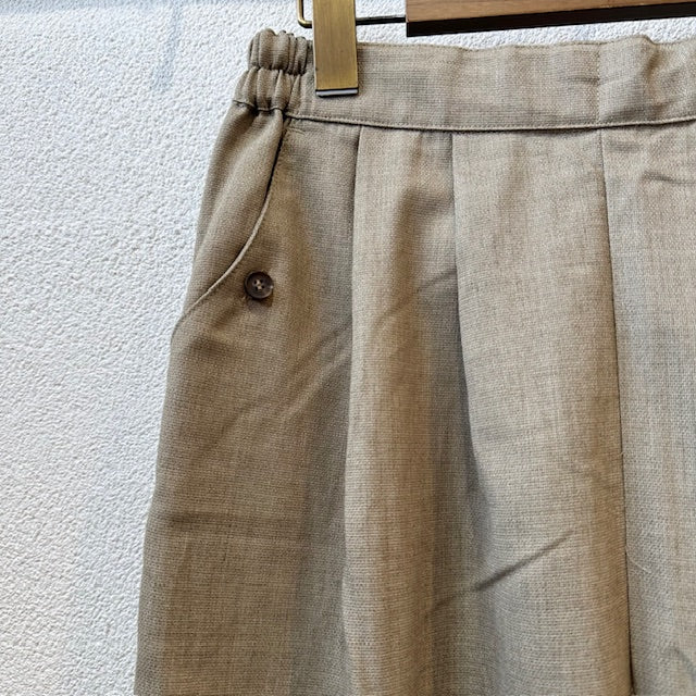 doux bleu T/R ワイドタックパンツ 2525-047