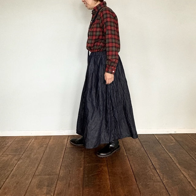 (g) グラム デニム ワンショルダー スカート g-012DL