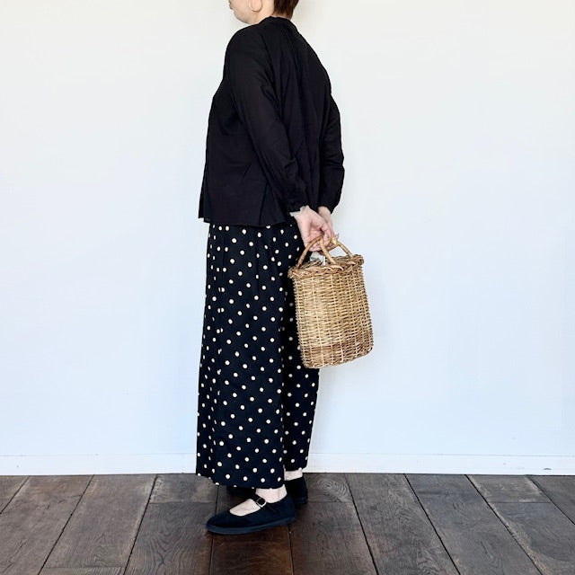 ETELKA ONE STRAP SHOES BLACK NETL2451