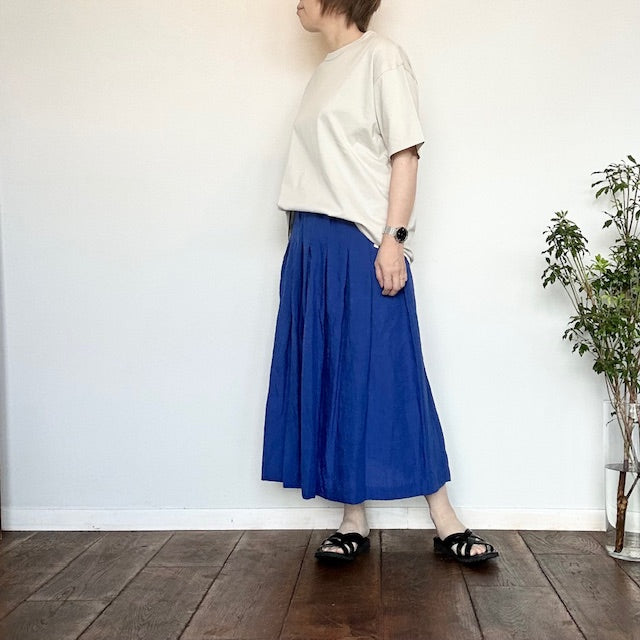 YARRA NEU graffitiバッグプリントワイドTシャツ 5521-428