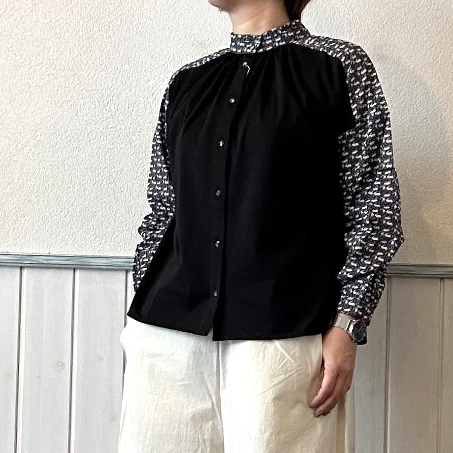 PONT DE CHALONS 2WAYフリルブラウス sosottoコラボ 22612711