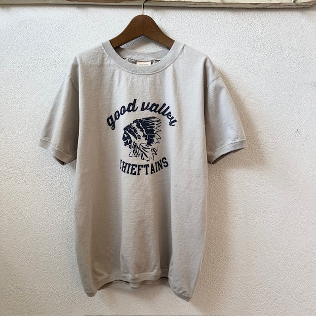 GOODWEAR "CHIEFTAINS" CREW-NECK S/SL TEE CUFF&HEM RIB  NGT9801 2841