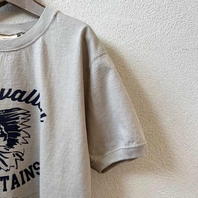 GOODWEAR "CHIEFTAINS" CREW-NECK S/SL TEE CUFF&HEM RIB  NGT9801 2841