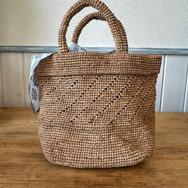 maison de soil メゾンドソイル  RAFFIA BAG
