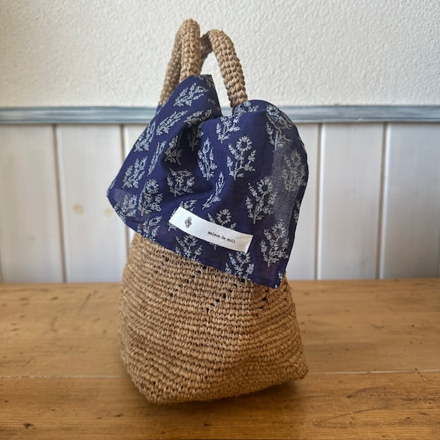 maison de soil メゾンドソイル  RAFFIA BAG