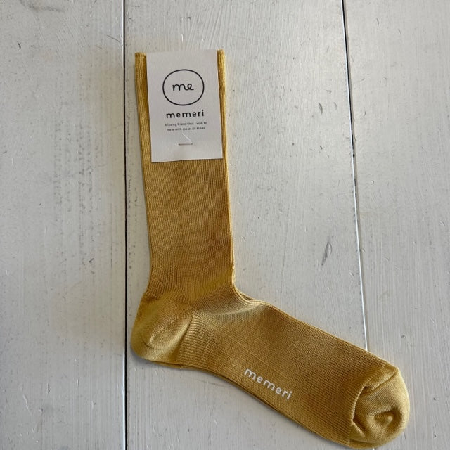 memeri メメリ ギザコットンリブソックス   ME0101
