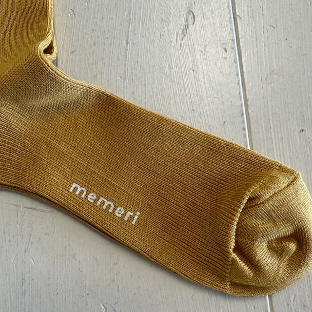 memeri メメリ ギザコットンリブソックス   ME0101