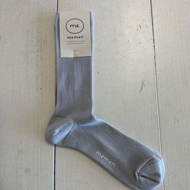 memeri メメリ ギザコットンリブソックス   ME0101