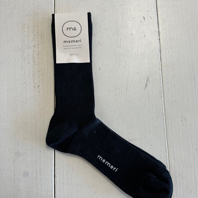 memeri メメリ ギザコットンリブソックス   ME0101