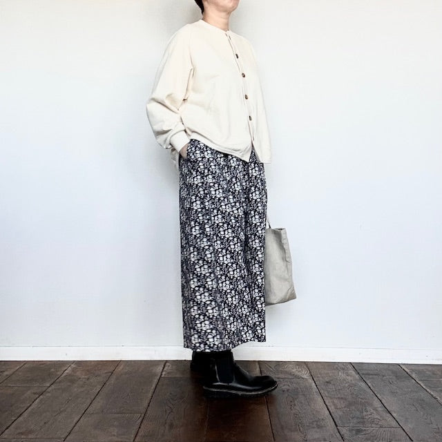 sosotto ソソット リバティコーデュロイ/スカート見えパンツ 42452926