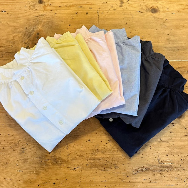 Dana Faneuil オックスワンピースカラーシャツ D6323122