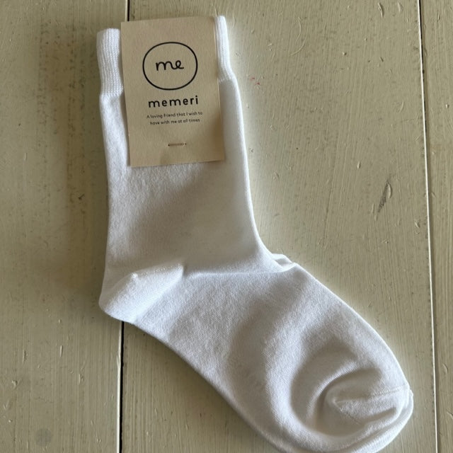 memeri  スーピマコットンソックス  	ME0105