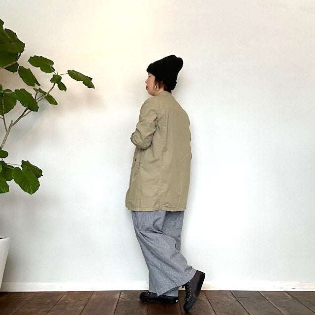 HTS(エイチティーエス) 60'S COTTON POPLIN STAND COLLAR DOUBLE BREAST JACKET INHT2431CP