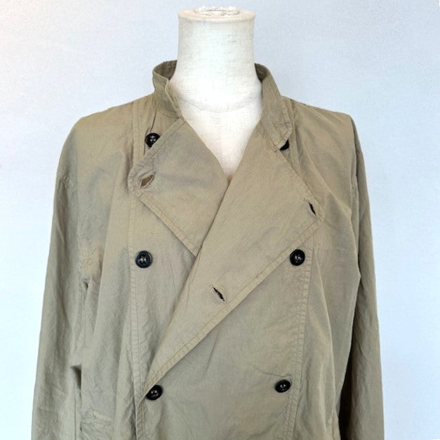HTS(エイチティーエス) 60'S COTTON POPLIN STAND COLLAR DOUBLE BREAST JACKET INHT2431CP