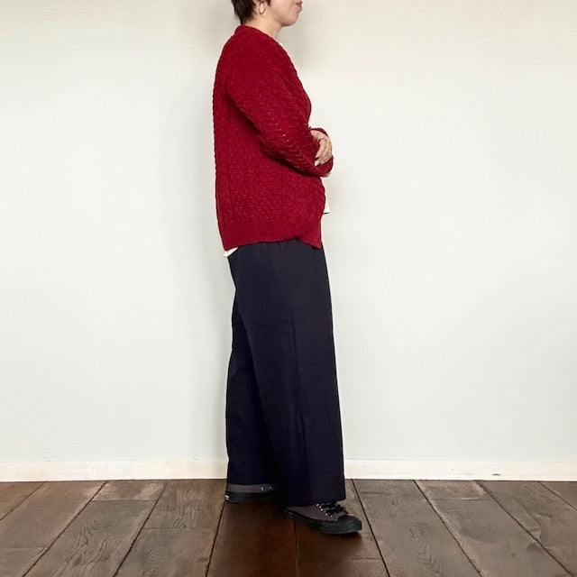 aran woollen mills(アランウーレンミルズ) アラン編みニットカーディガン  BI4124306