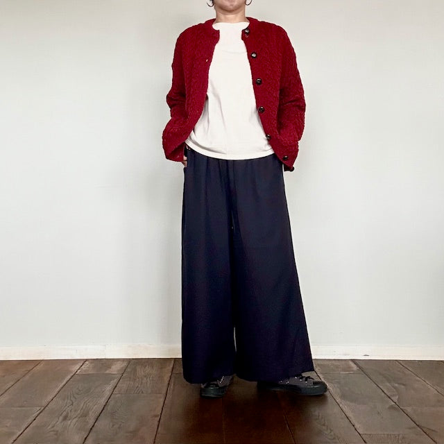 aran woollen mills(アランウーレンミルズ) アラン編みニットカーディガン  BI4124306