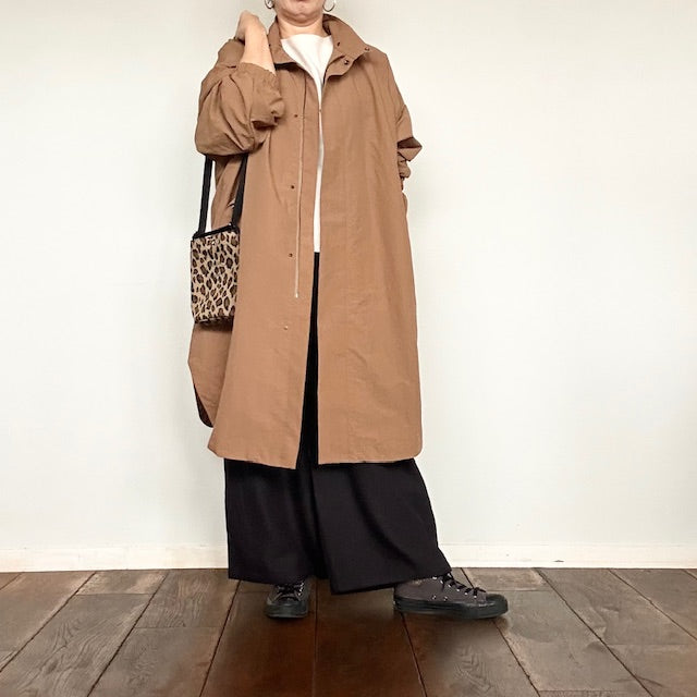 YARRA NEU フード付きナイロンポンチョコート 5447-420