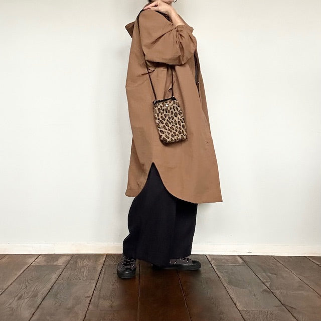 YARRA NEU フード付きナイロンポンチョコート 5447-420