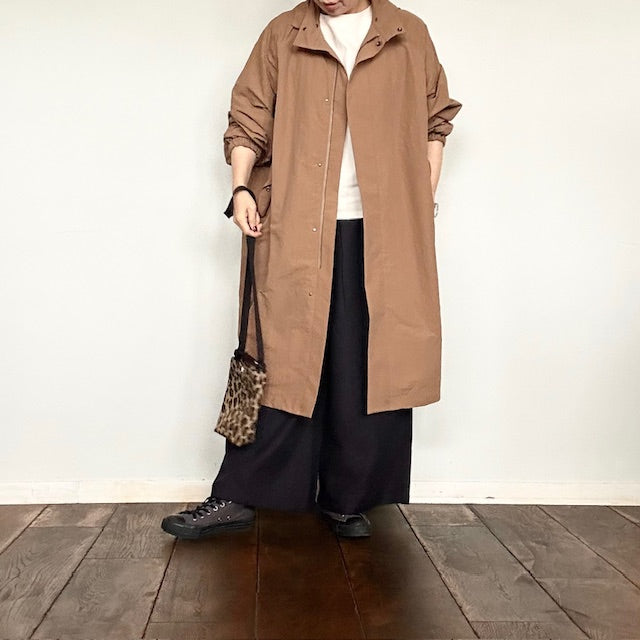 YARRA NEU フード付きナイロンポンチョコート 5447-420