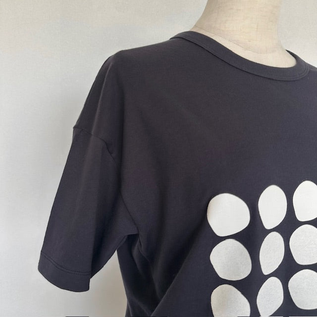 (g) グラム 天竺プリントTee ”CIRCLE” g-317clw