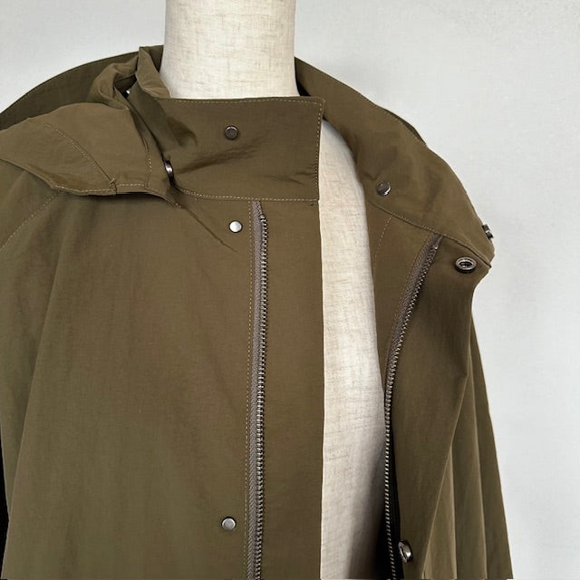 YARRA NEU フード付きナイロンポンチョコート 5447-420