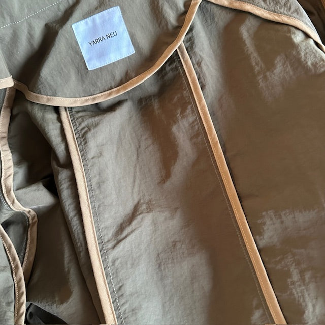 YARRA NEU フード付きナイロンポンチョコート 5447-420