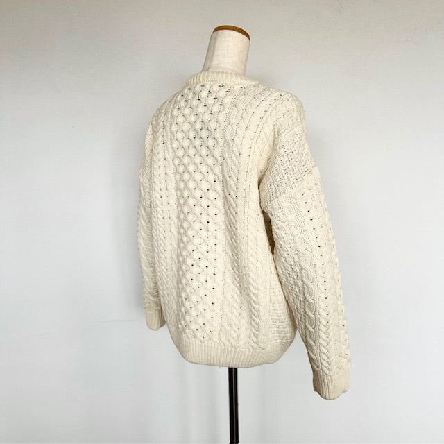 aran woollen mills(アランウーレンミルズ) アラン編みニットカーディガン  BI4124306