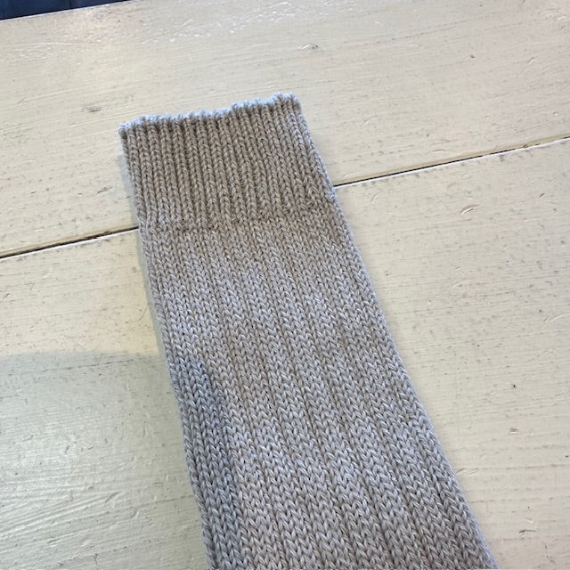 NISHIGUCHI KUTSUSHITA  ラグジュアリーコットンリブソックス  NK0901