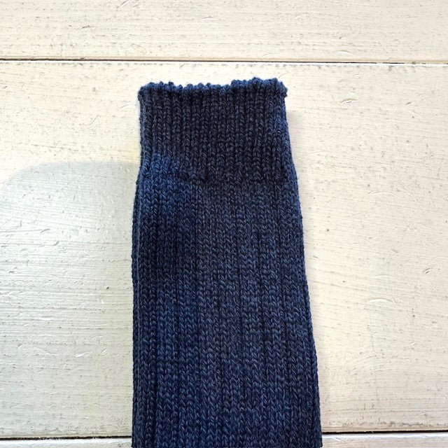 NISHIGUCHI KUTSUSHITA  ラグジュアリーコットンリブソックス  NK0901