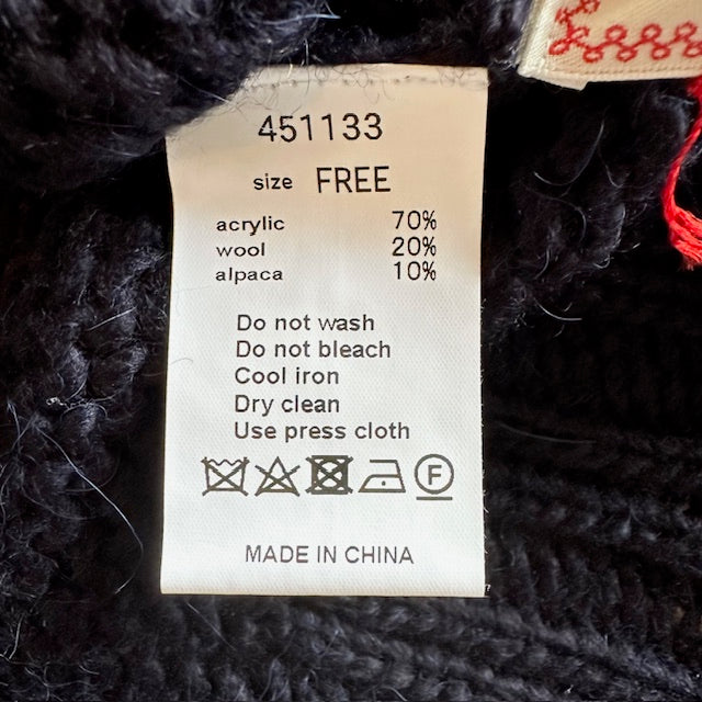 mao made 2WAY HELLOジャガードプルオーバーニット 451133