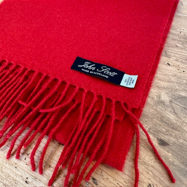 John Scott ラムウールマフラー NLC1751