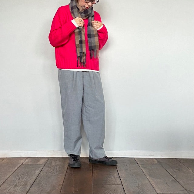 mao made ヤクフィール2WAYプルオーバー 451119