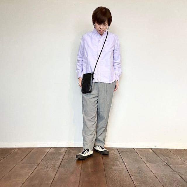 Dana Faneuil オックスワンピースカラーシャツ D6323122