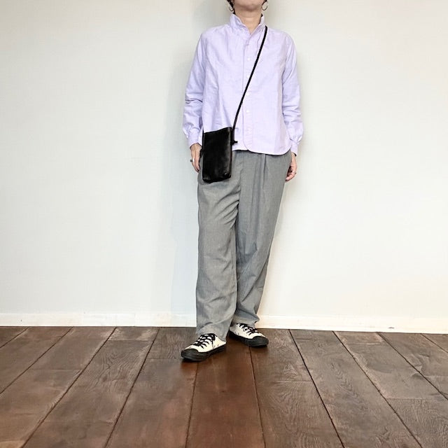 Dana Faneuil オックスワンピースカラーシャツ D6323122