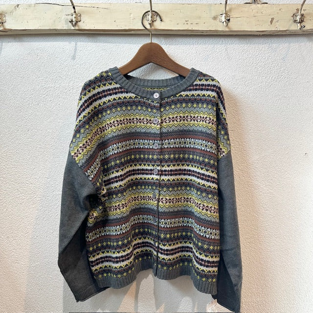 maomadeマオメイド やわらかコットンノルディックJQ2WAYプルオーバー 541132