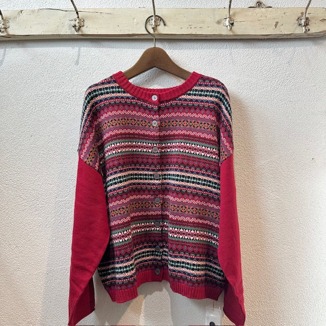 maomadeマオメイド やわらかコットンノルディックJQ2WAYプルオーバー 541132