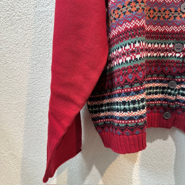 maomadeマオメイド やわらかコットンノルディックJQ2WAYプルオーバー 541132