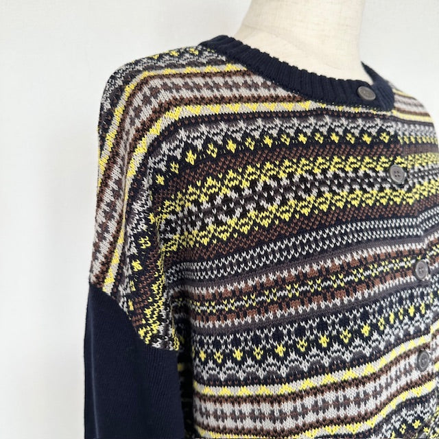 maomadeマオメイド やわらかコットンノルディックJQ2WAYプルオーバー 541132