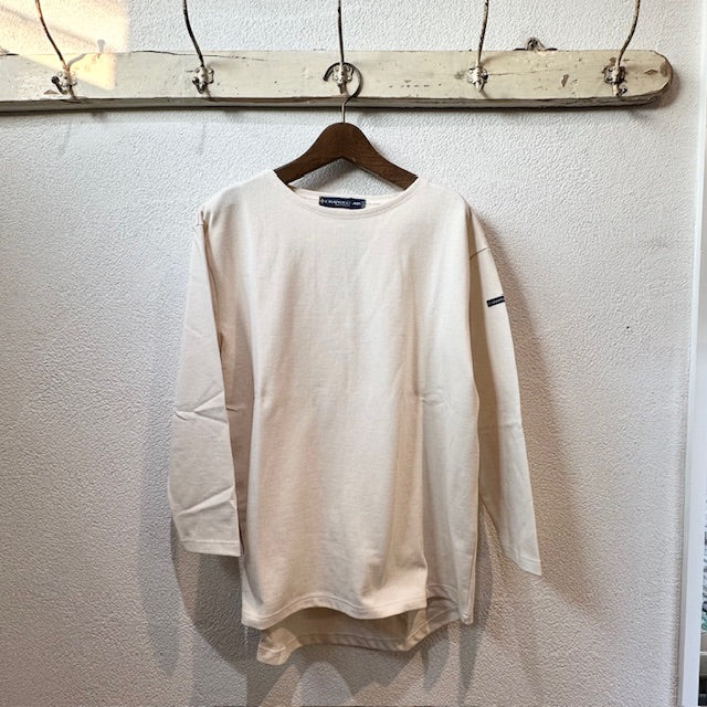 CHANTECLAIR【シャントクレール】 クルーネック9分袖バスクシャツ BI5125337