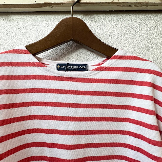 CHANTECLAIR【シャントクレール】 クルーネック9分袖バスクシャツ BI5125337
